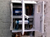2013-04-04-18h10; Day67; Electrical cabinet in place next to technical room