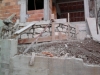 2013-04-17-19h19; Day80; Stone wall from outer wall to house