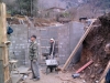 Interior walls going up on the lower level