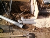 2 spare pipes for future contingencies are laid alongside the main cable runs