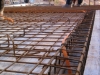 Rebar on lowe level roof