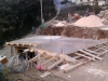 Lower level roof now laid