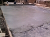 Next layer of the house foundation being poured